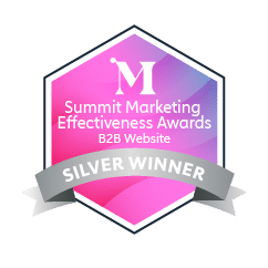 B2B Digital Marketing Agency - Summit Marketing Effectiveness Award - Maven Collective Marketing B2B Website Silver Winner
