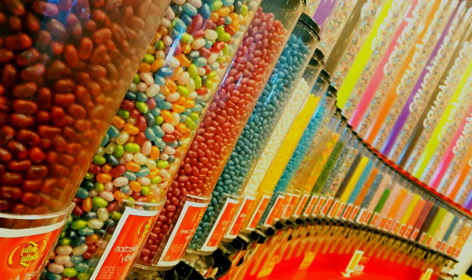 Candy selection representing the variety of choices for martech